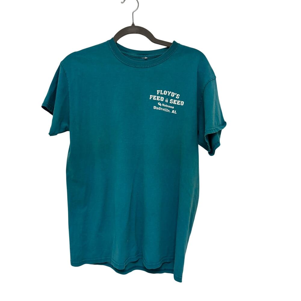 Vintage Floyd's Feed & Seed Nutrena Dadeville AL T Shirt Farm Ranch Graphic Tee